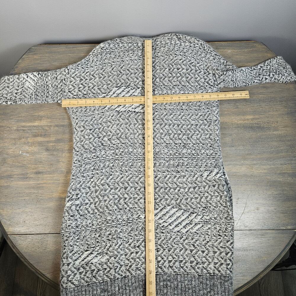 Banana Republic Heritage Collection Cardigan Sweater Mohair Merino Wool Gray XS - Picture 6 of 6